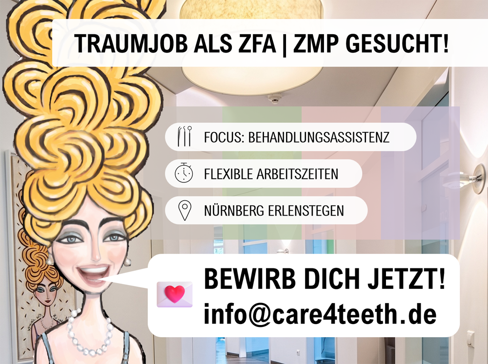 Stellenanzeige der Zahnarztpraxis Dr. Martin Lindner